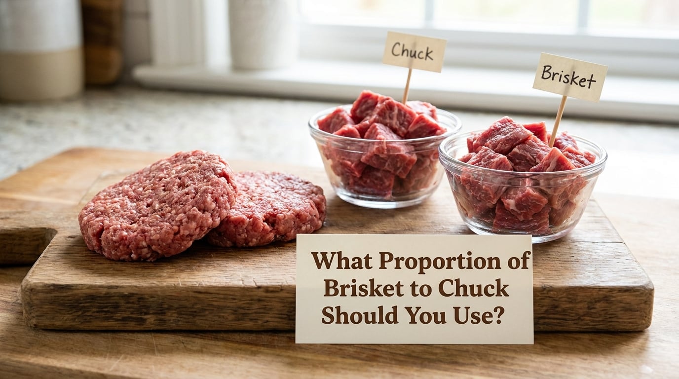 What Proportion of Brisket to Chuck Should You Use?