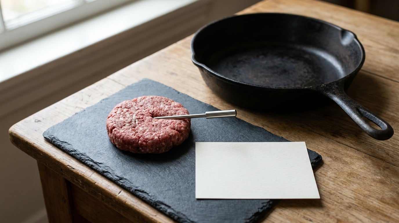 burger internal temperature guide for doneness