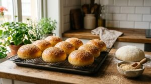 how to make burger buns from scratch