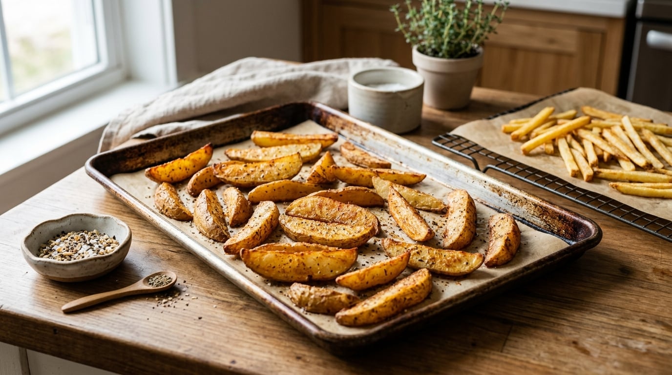 how to make steak fries at home
