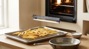 how to keep fries hot and crispy while serving