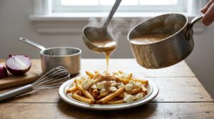 how to make brown gravy for poutine