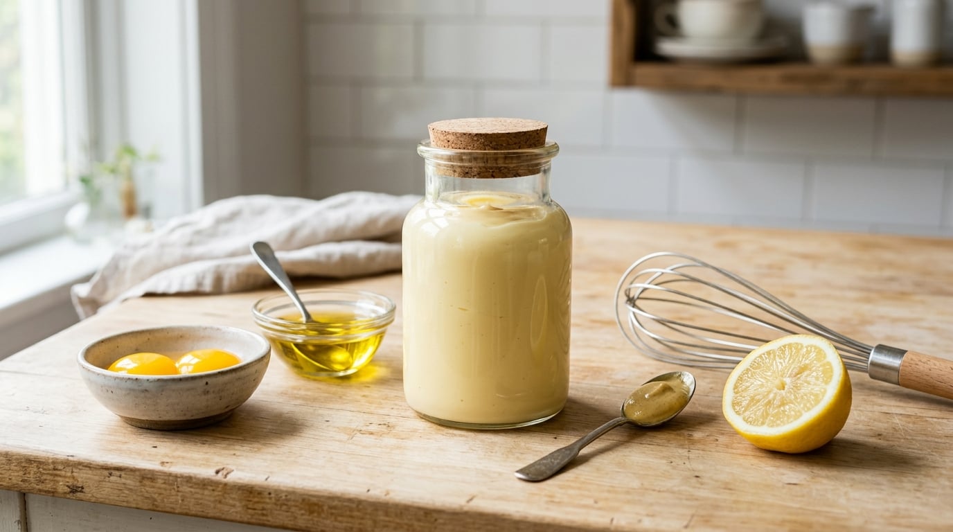 how to make homemade mayonnaise