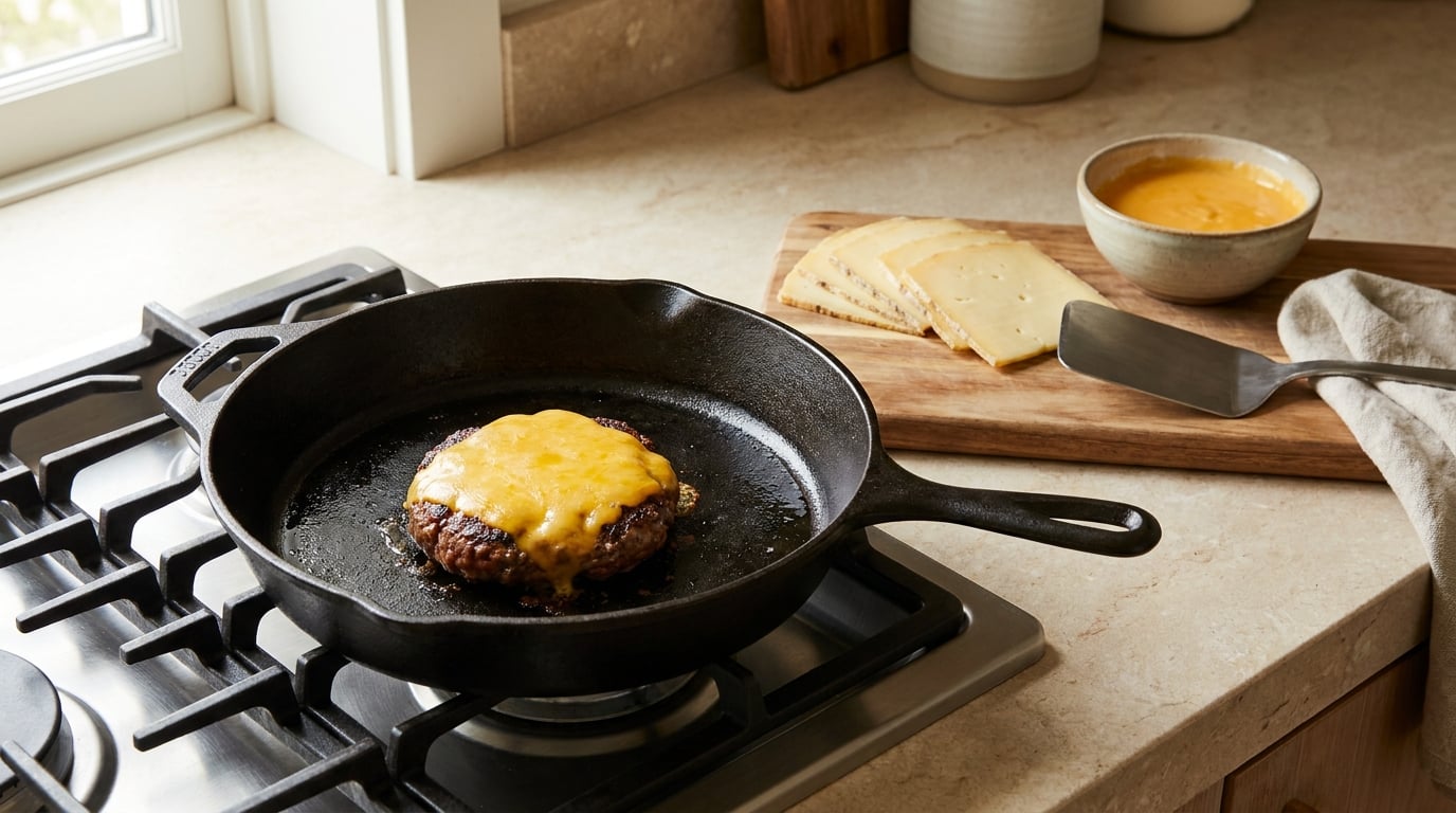 how to melt cheese on a burger perfectly