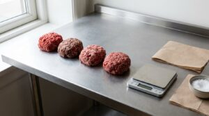 best beef to fat ratio for juicy burgers