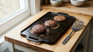 how to tell when a burger is done without a thermometer