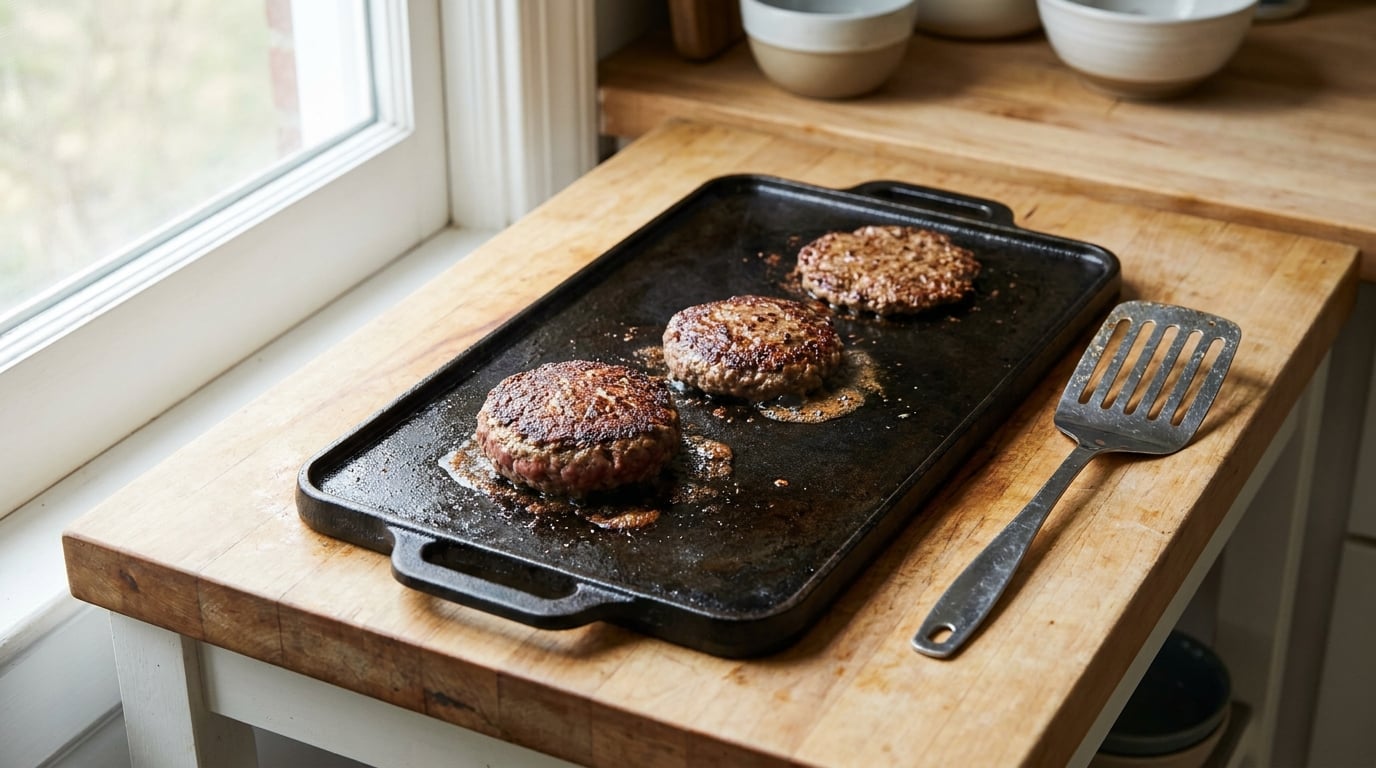 how to tell when a burger is done without a thermometer