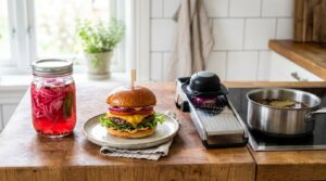 how to pickle red onions for burgers