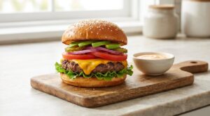 how to make a california style burger