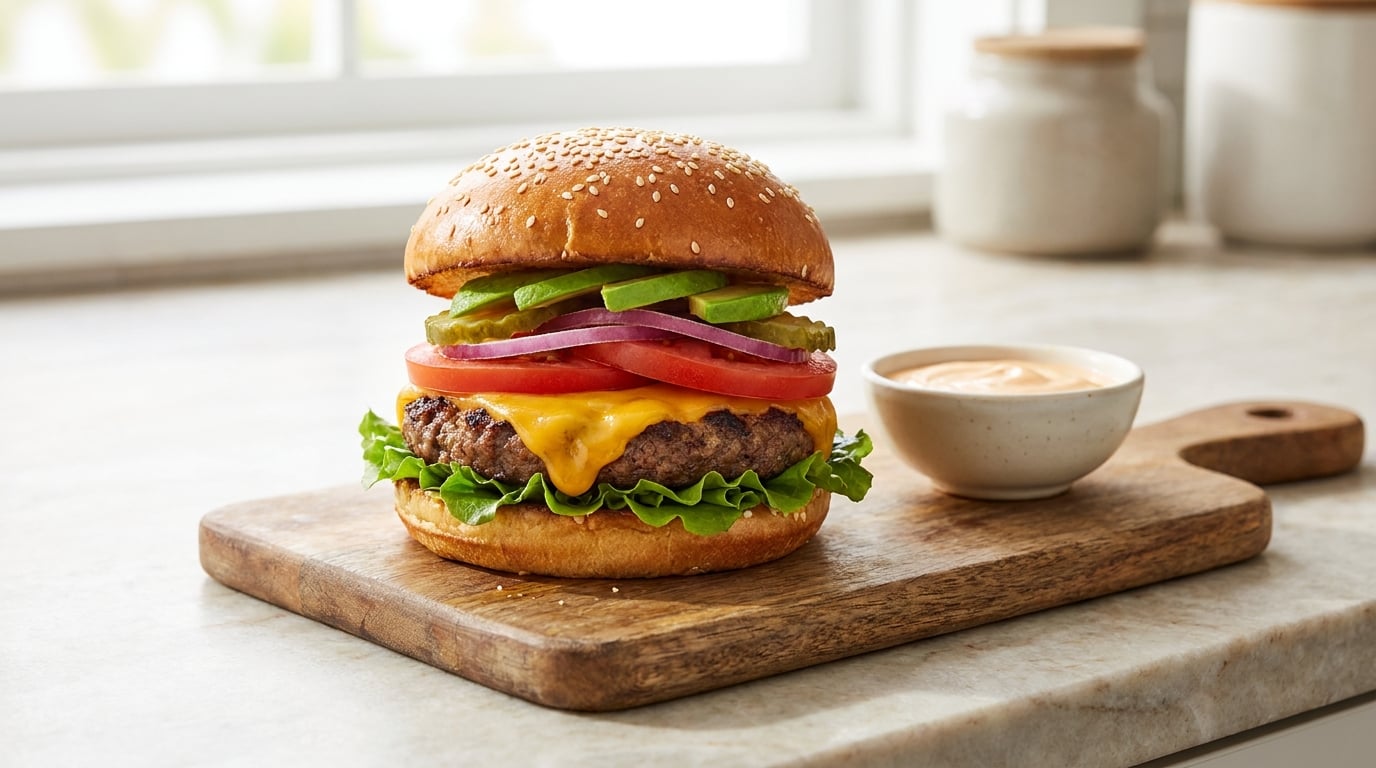 how to make a california style burger