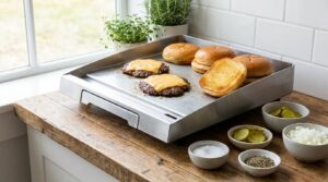 how to make smash burgers on a griddle