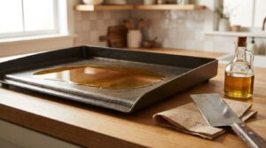 how to season a flat top griddle