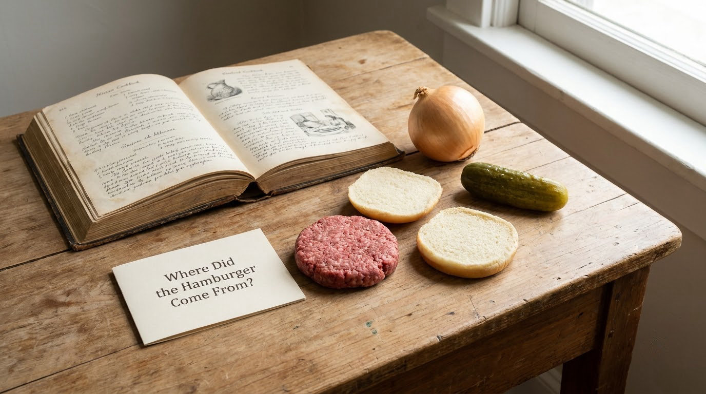 Where Did the Hamburger Come From?