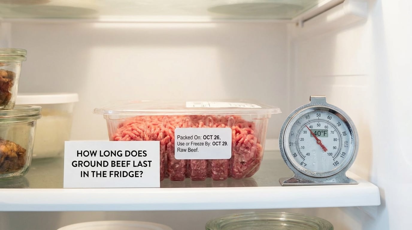 How Long Does Ground Beef Last in the Fridge?