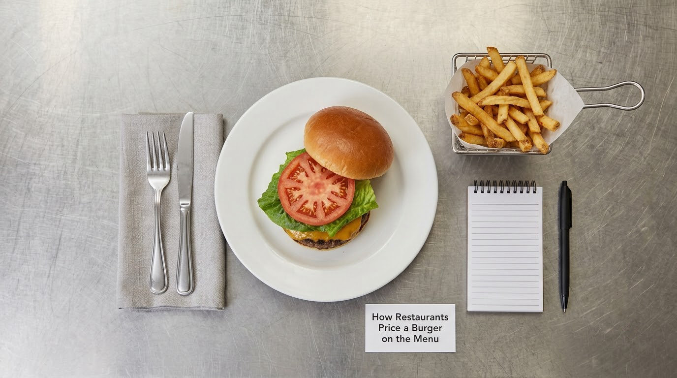 How Restaurants Price a Burger on the Menu