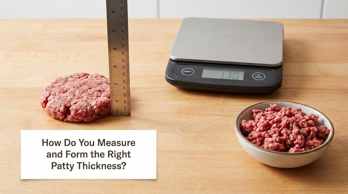 How Do You Measure and Form the Right Patty Thickness?
