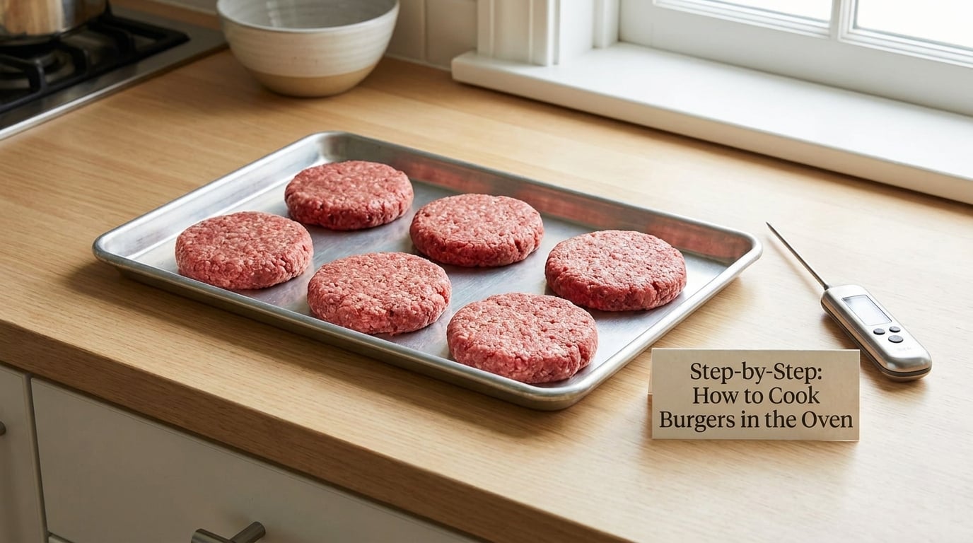 Step-by-Step: How to Cook Burgers in the Oven