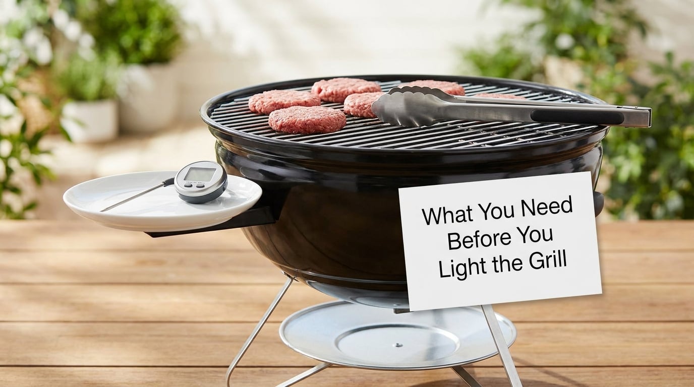 What You Need Before You Light the Grill
