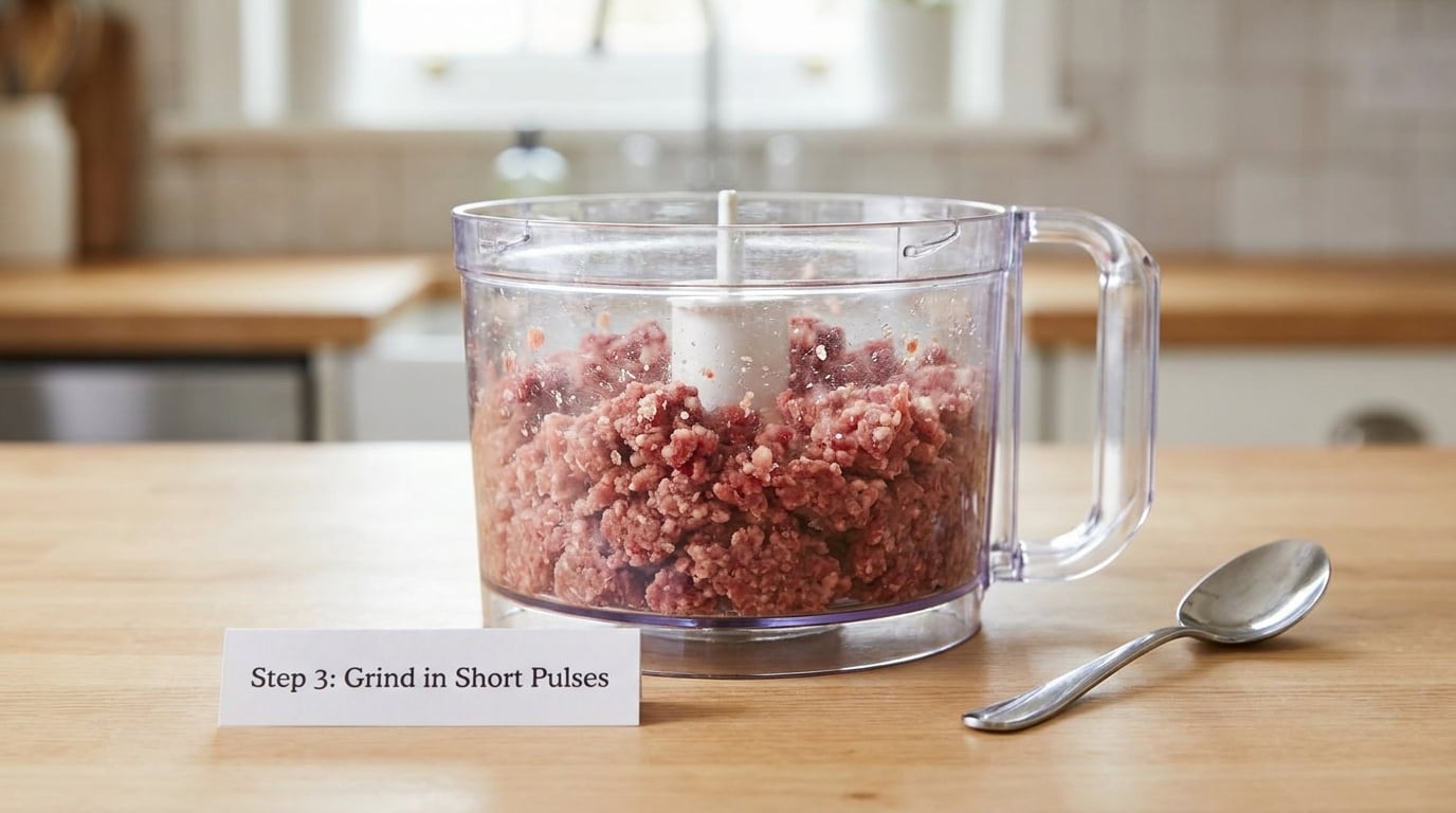 Step 3: Grind in Short Pulses