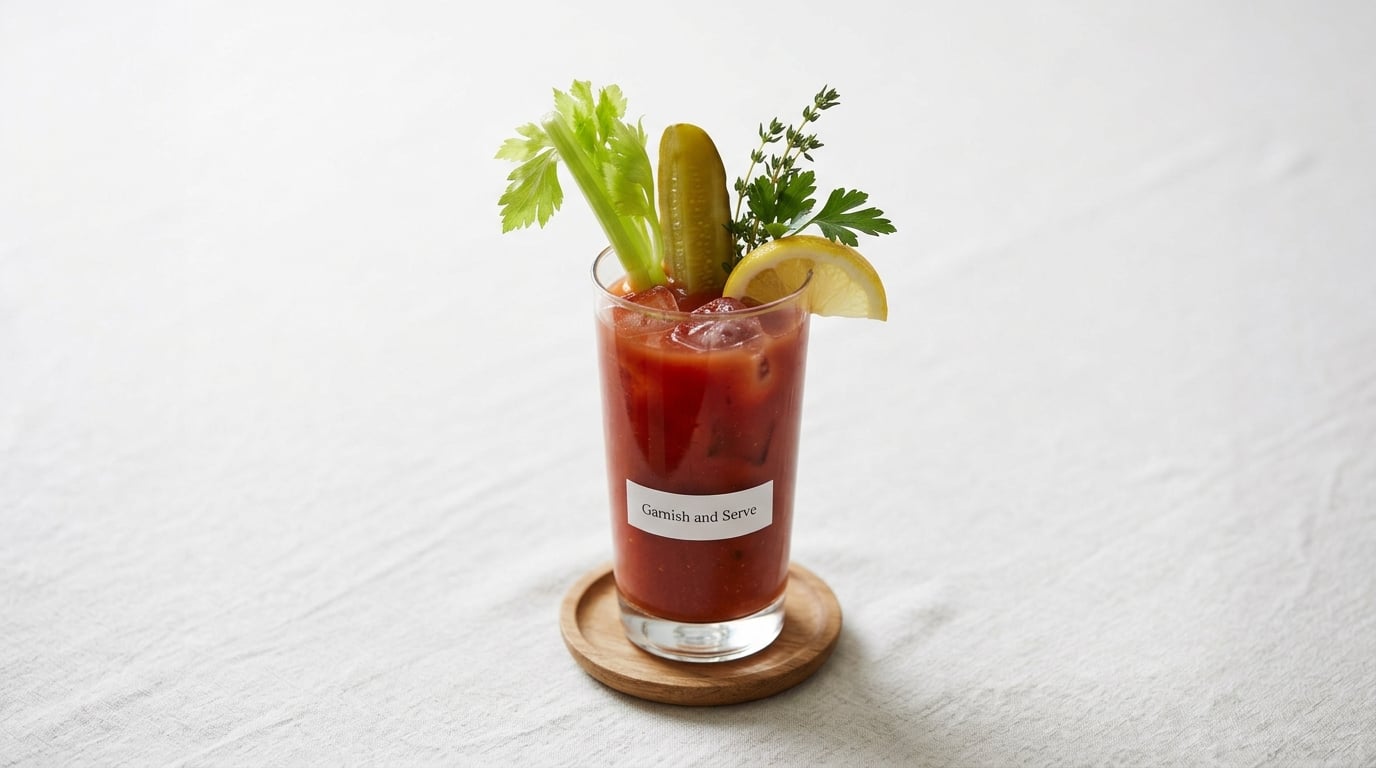 Garnish and Serve