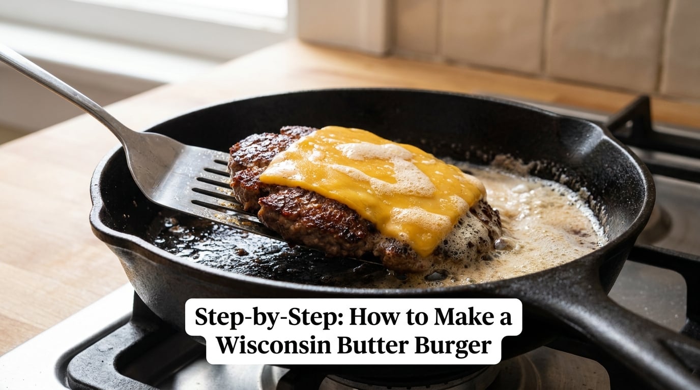 Step-by-Step: How to Make a Wisconsin Butter Burger