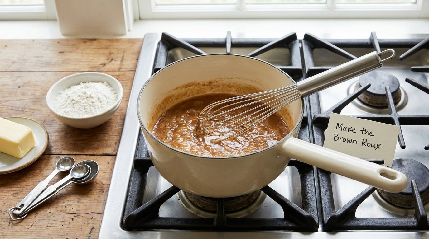 Make the Brown Roux