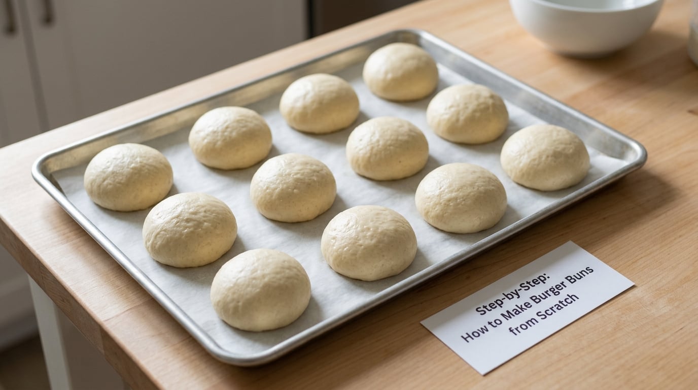 Step-by-Step: How to Make Burger Buns from Scratch