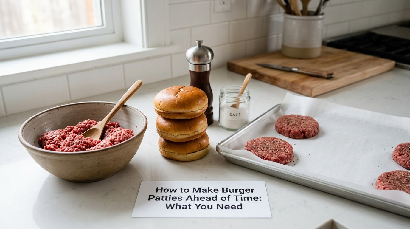 How to Make Burger Patties Ahead of Time: What You Need