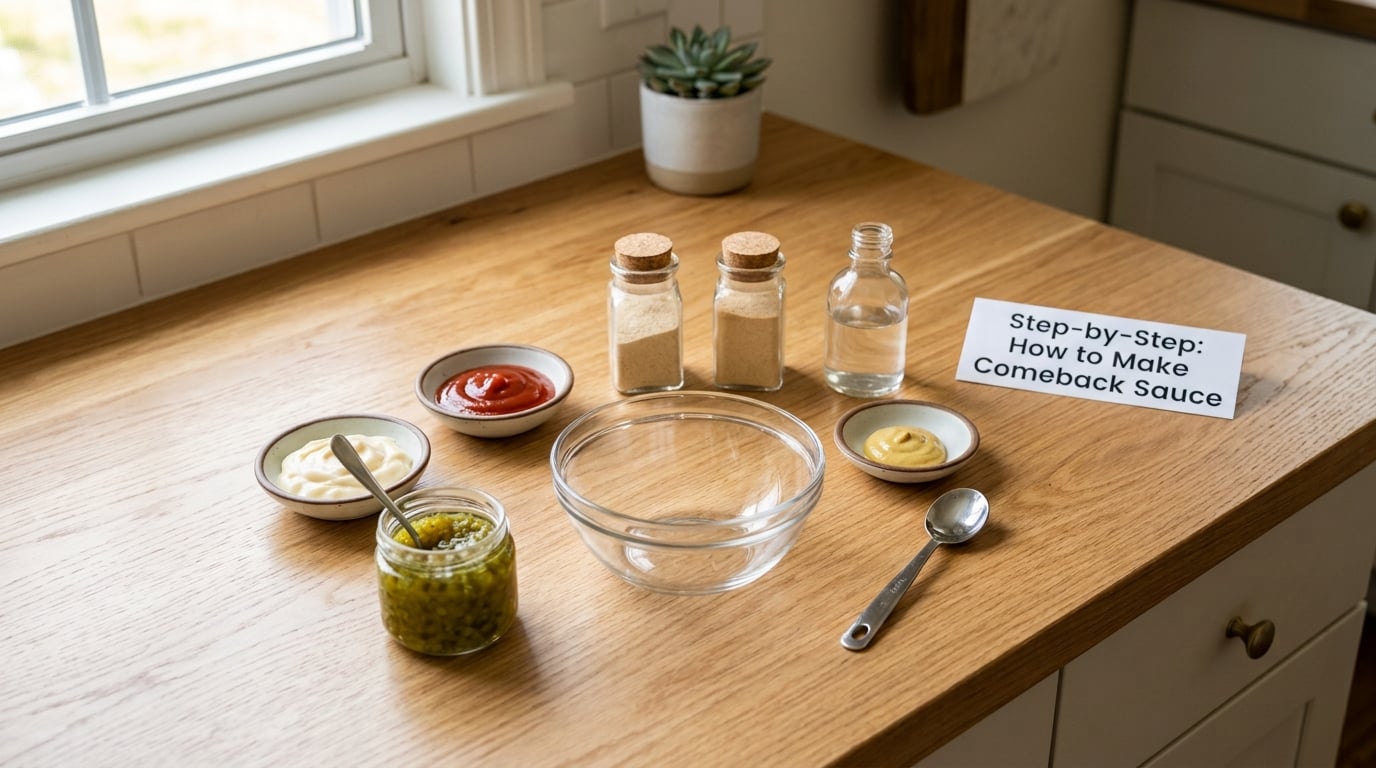 Step-by-Step: How to Make Comeback Sauce