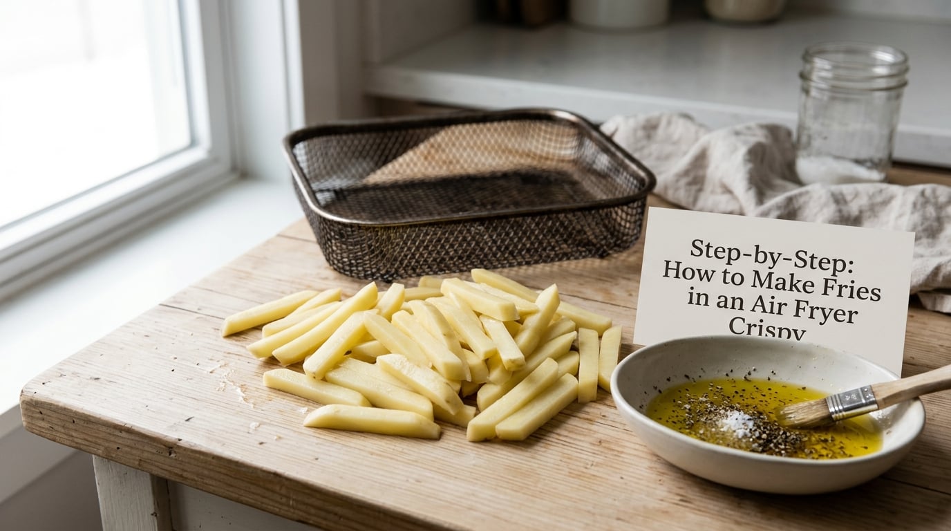 Step-by-Step: How to Make Fries in an Air Fryer Crispy