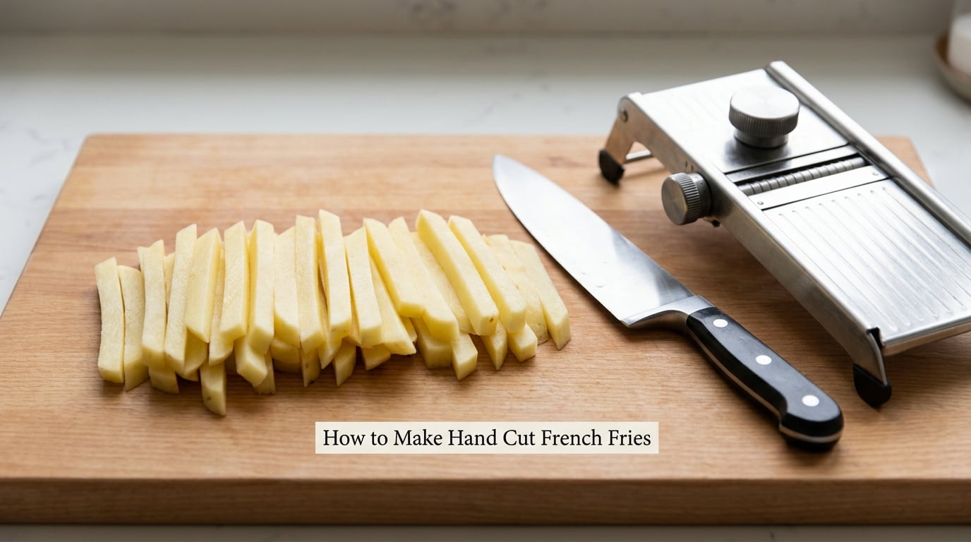How to Make Hand Cut French Fries