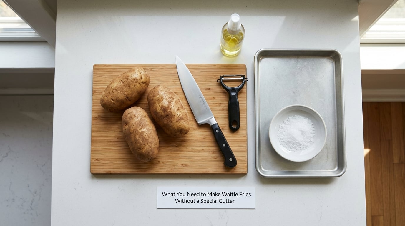 What You Need to Make Waffle Fries Without a Special Cutter
