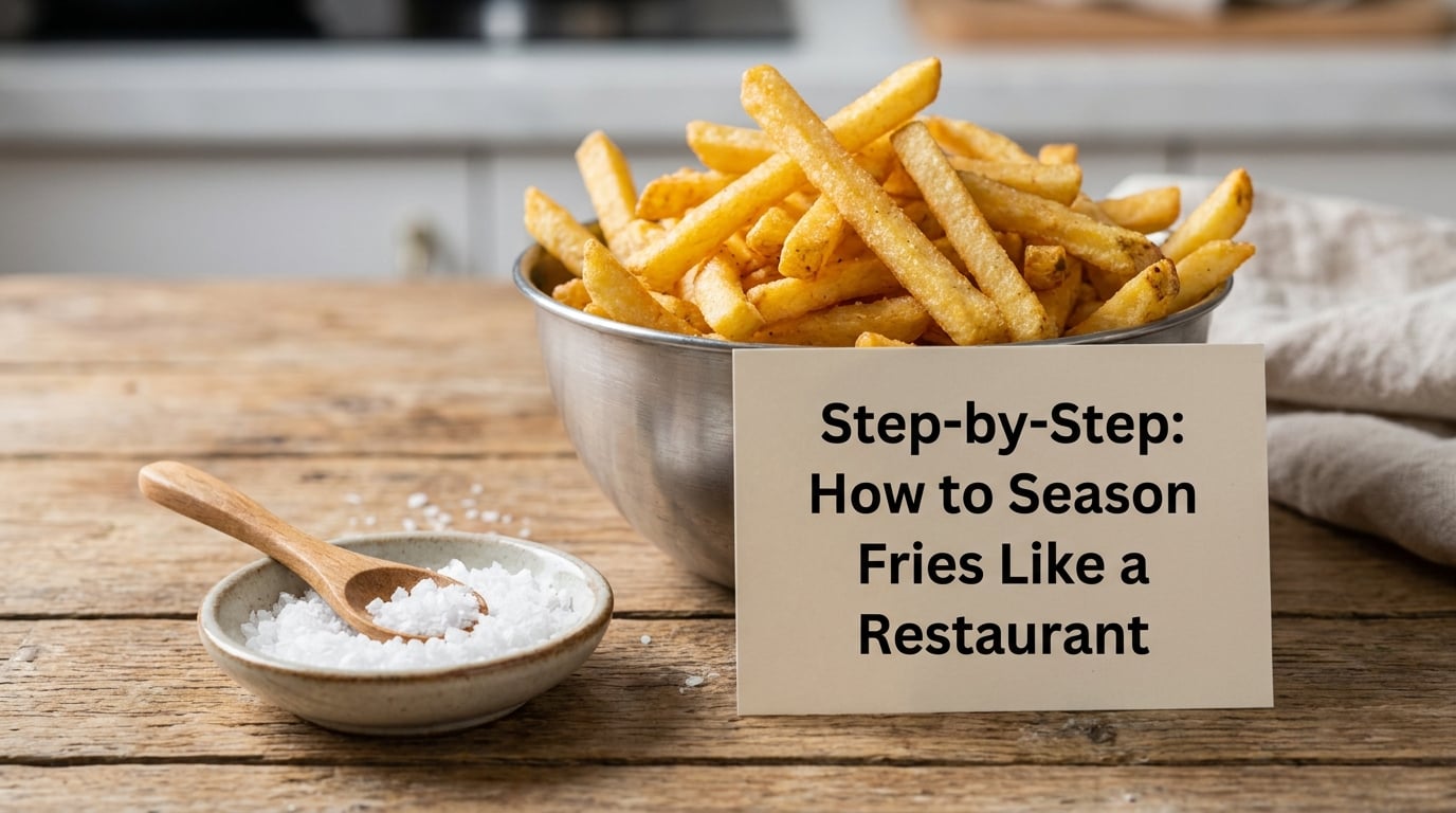 Step-by-Step: How to Season Fries Like a Restaurant