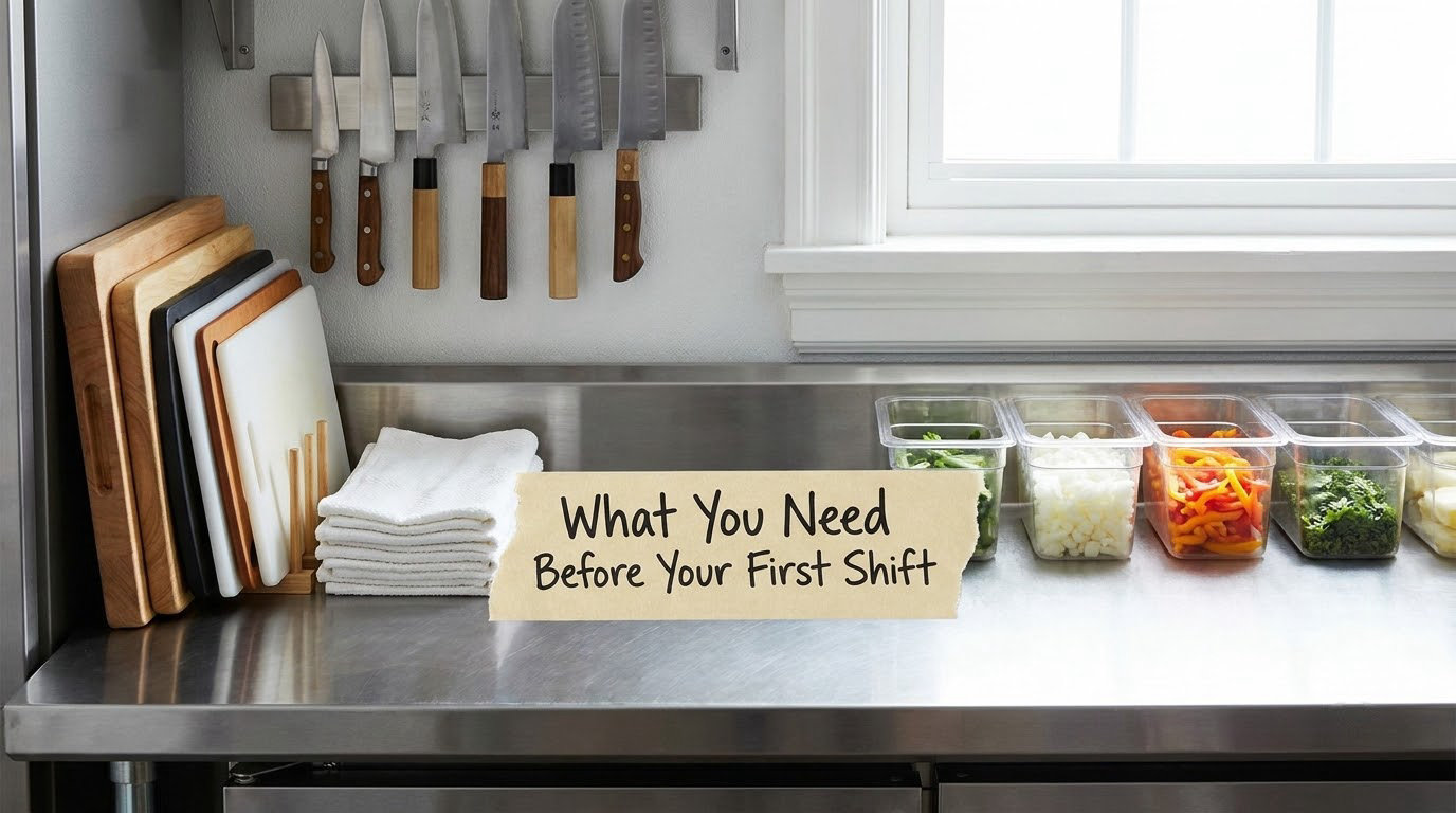 What You Need Before Your First Shift