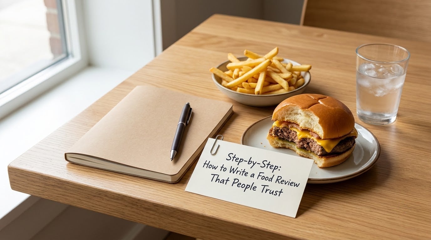 Step-by-Step: How to Write a Food Review That People Trust