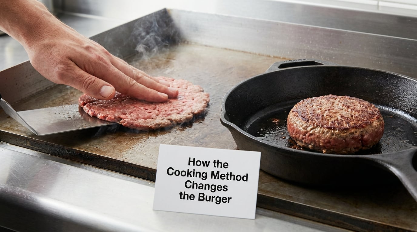 How the Cooking Method Changes the Burger