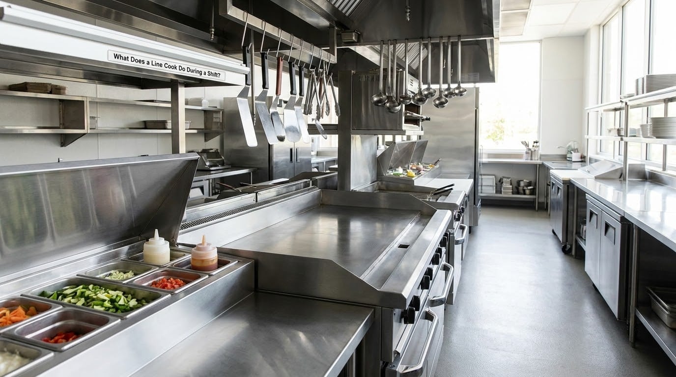 What Does a Line Cook Do During a Shift?