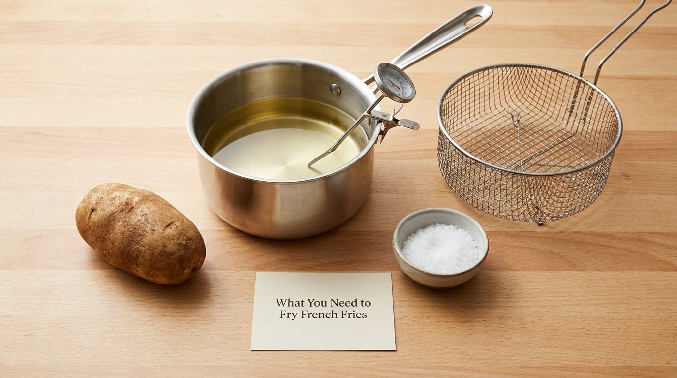 What You Need to Fry French Fries