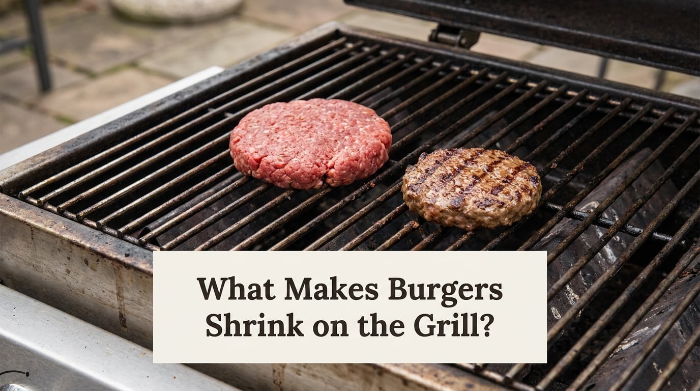 What Makes Burgers Shrink on the Grill?