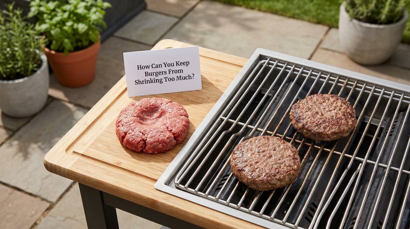 How Can You Keep Burgers From Shrinking Too Much?