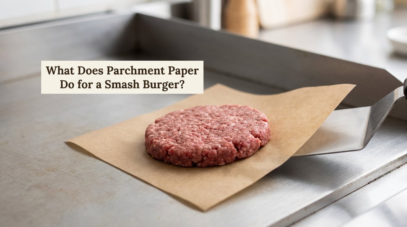 What Does Parchment Paper Do for a Smash Burger?