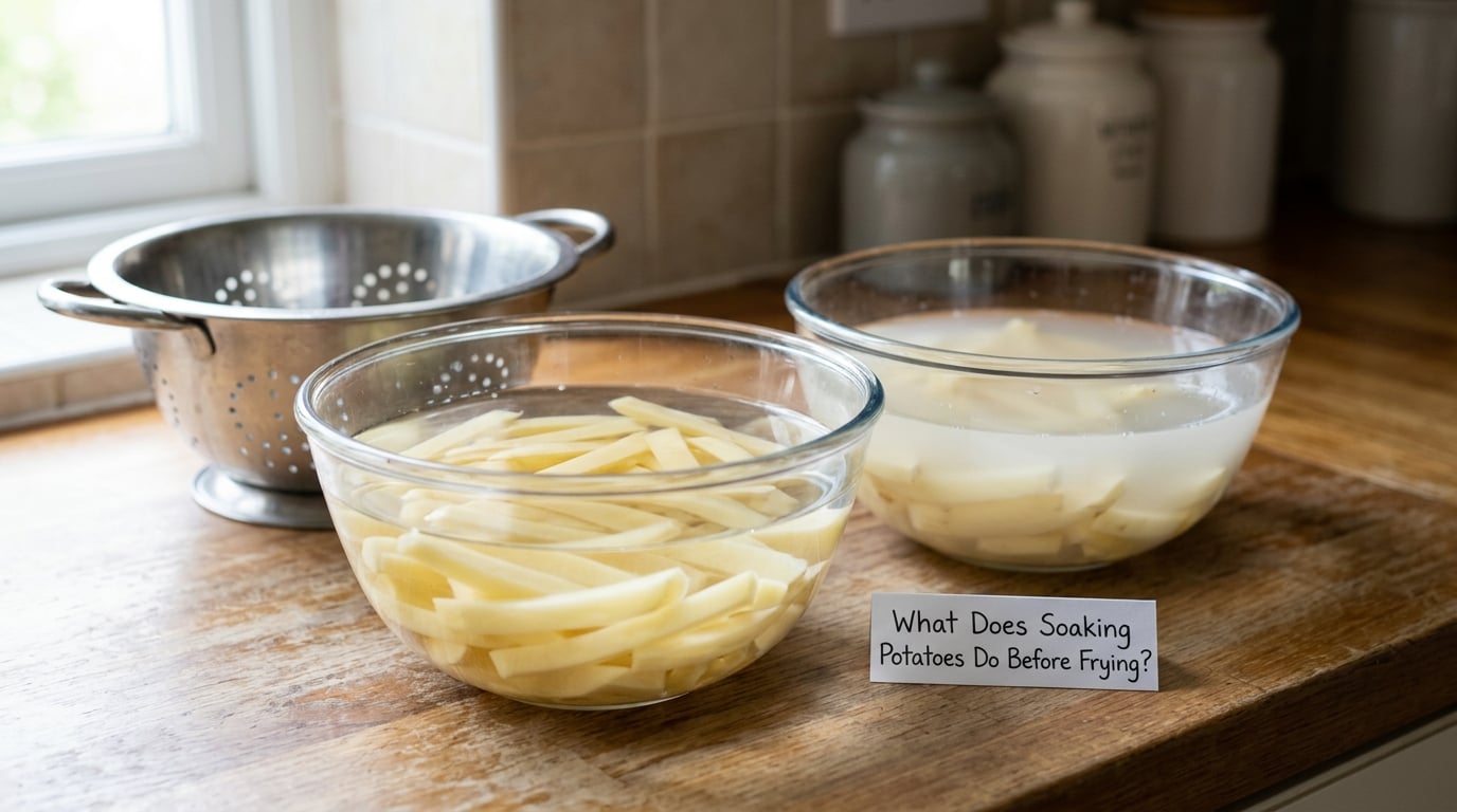 What Does Soaking Potatoes Do Before Frying?
