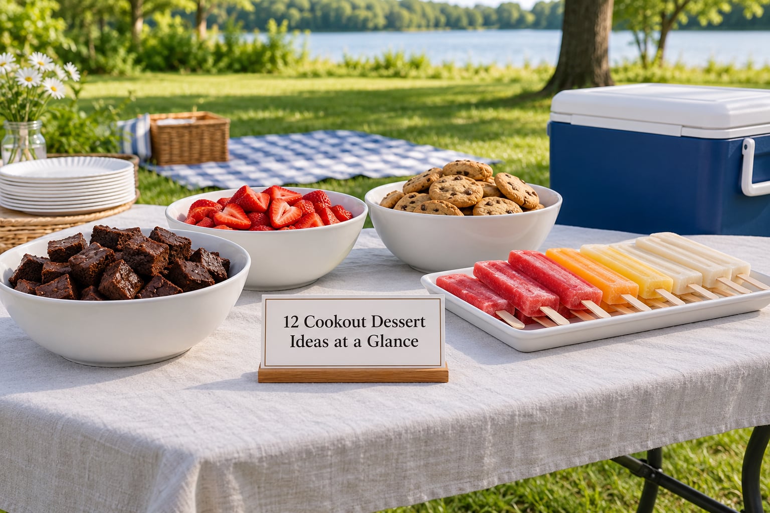 12 Cookout Dessert Ideas at a Glance