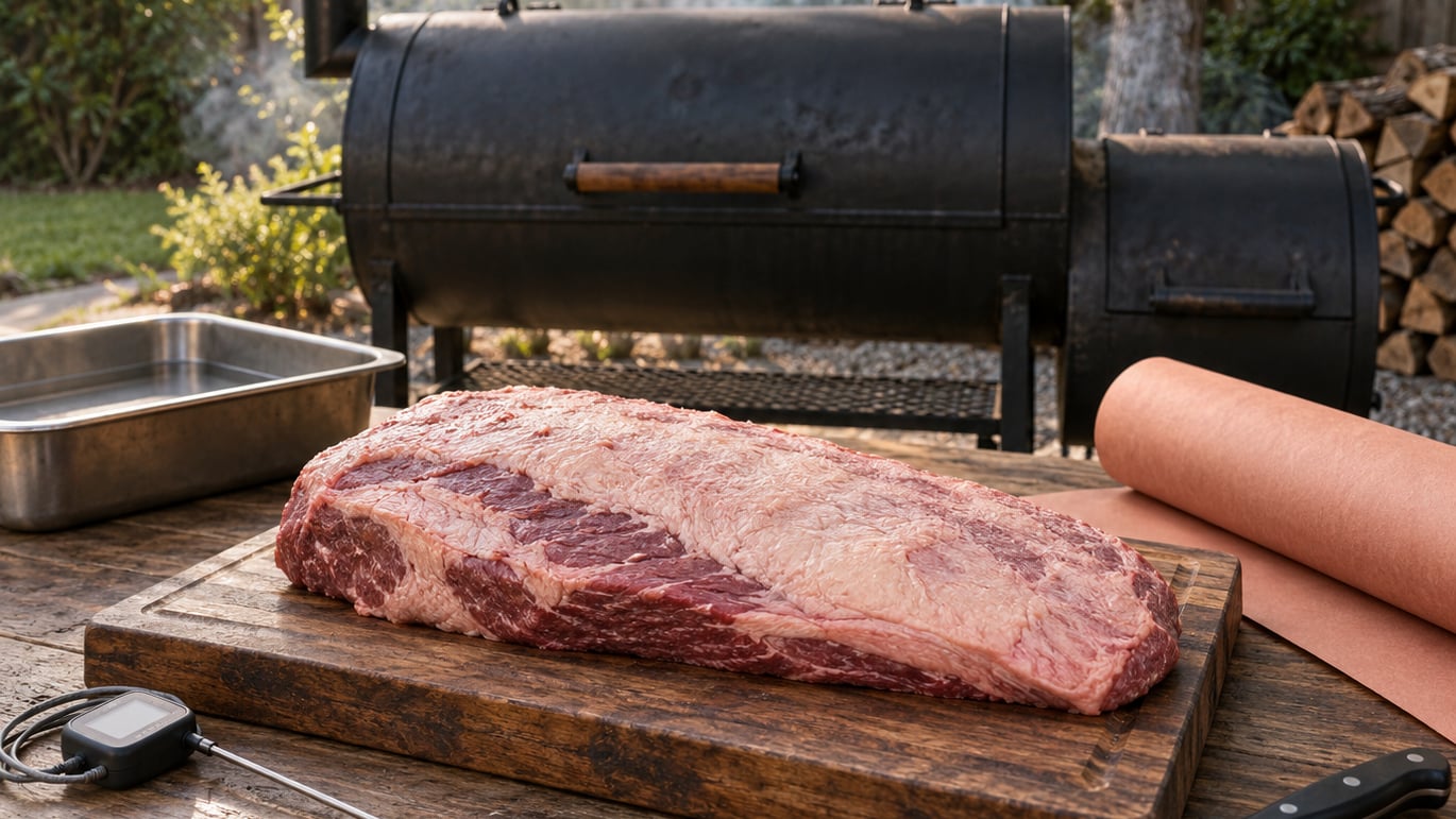 how to smoke a brisket for beginners