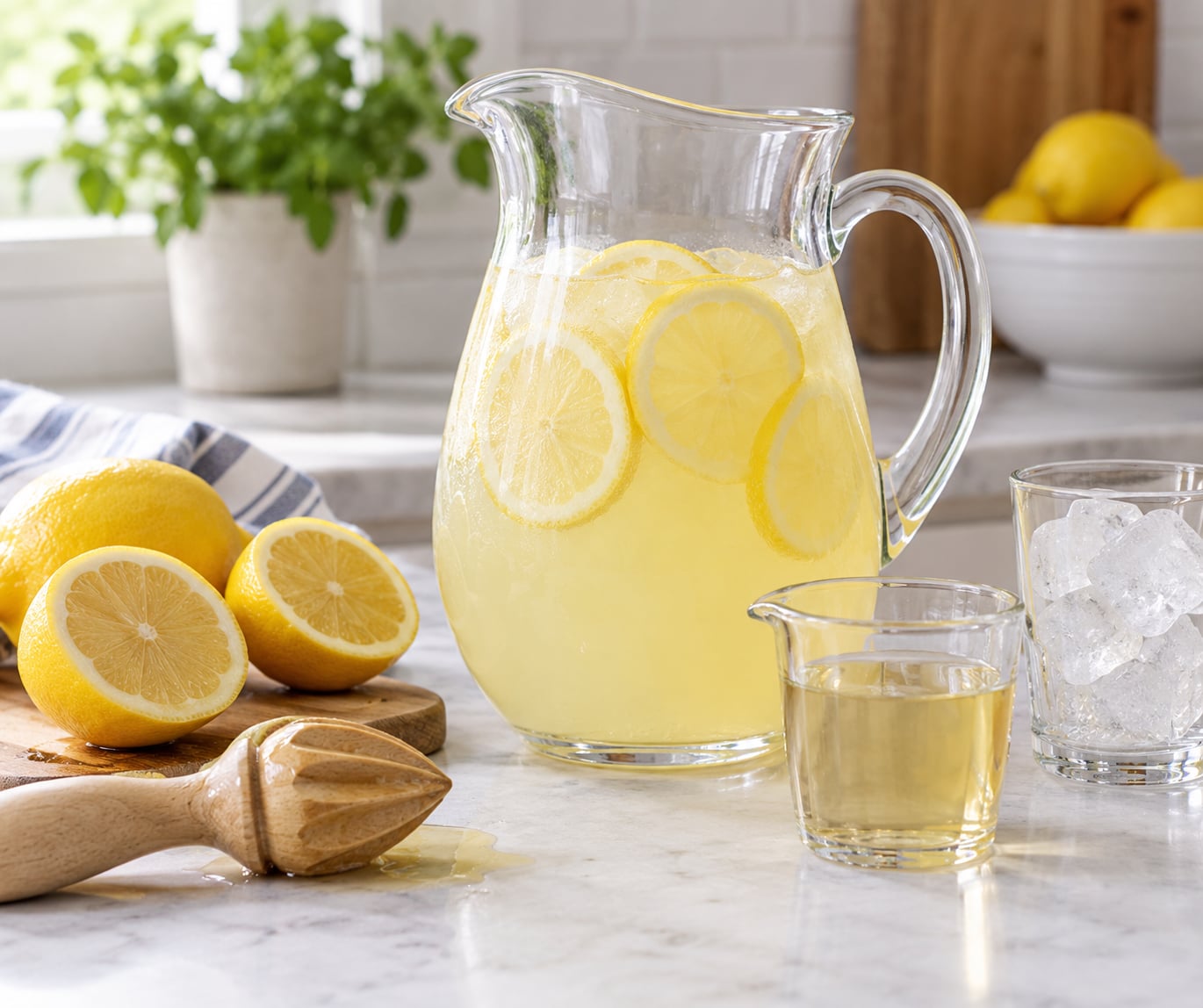 how to make lemonade from scratch