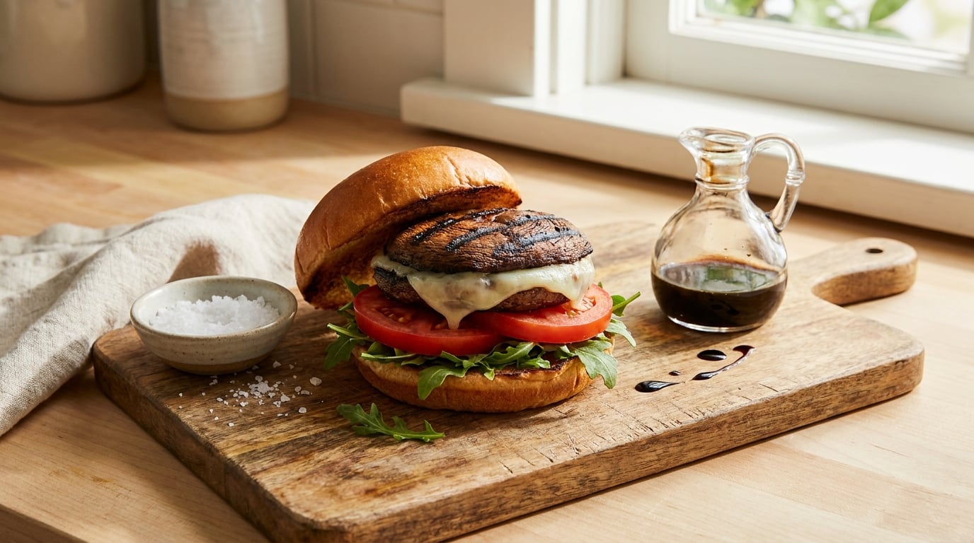 how to make a portobello mushroom burger