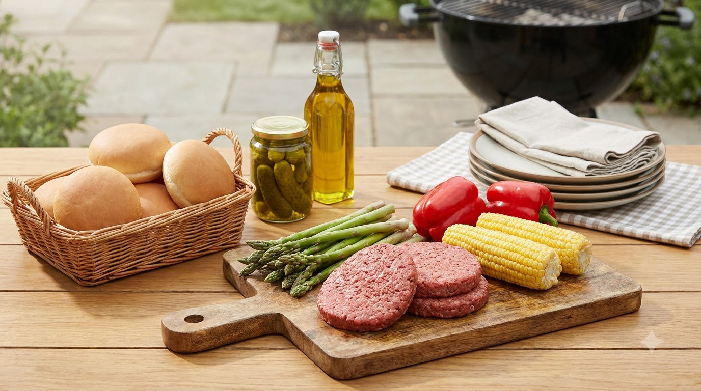 how to build a cookout shopping list