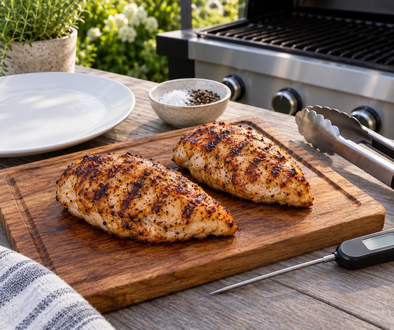 how to grill chicken breasts without drying them out