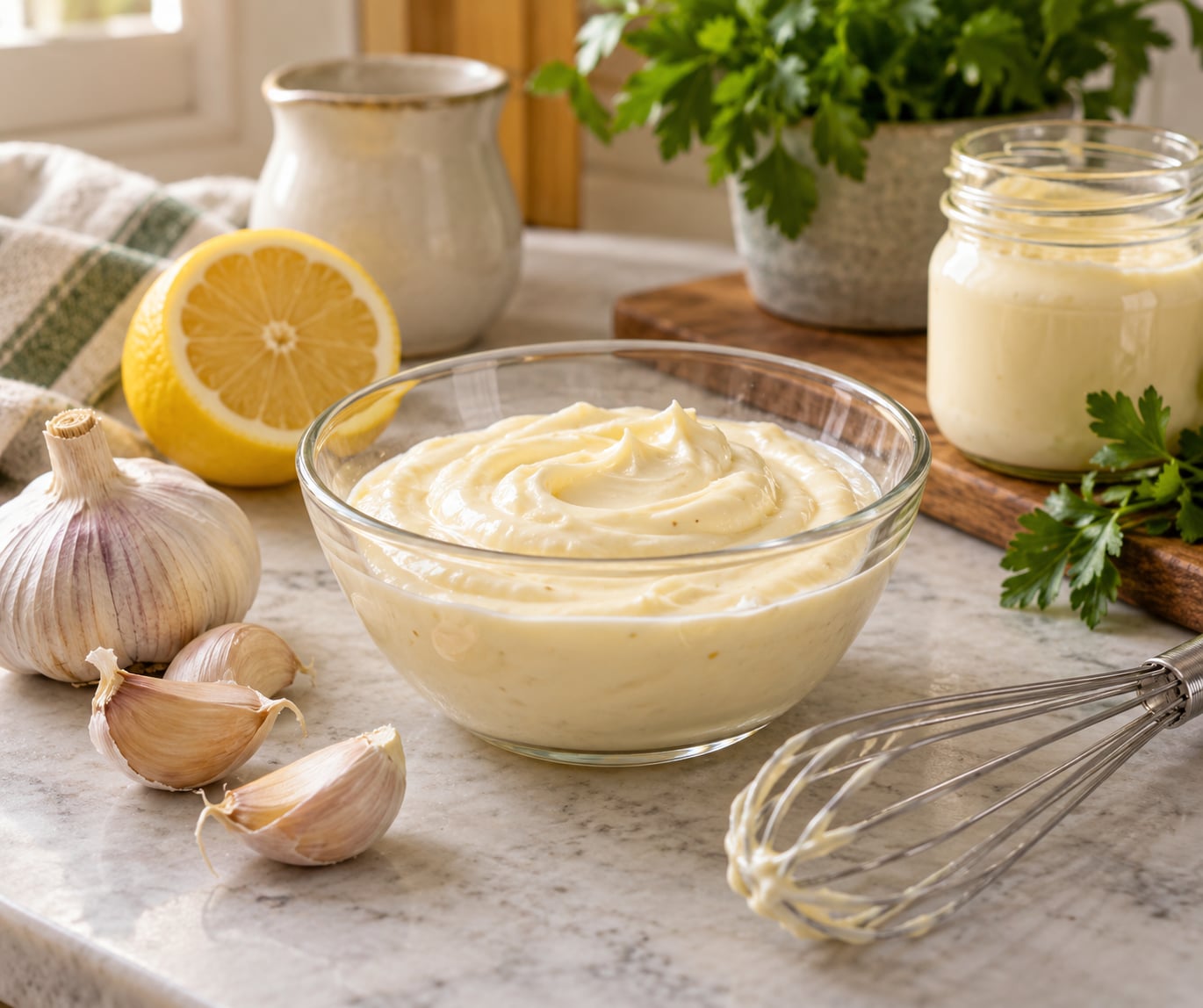 how to make garlic aioli at home