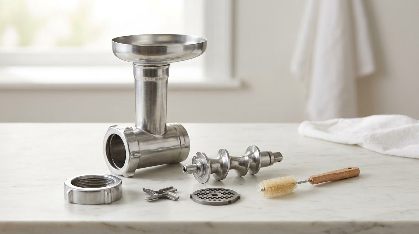 how to clean a meat grinder
